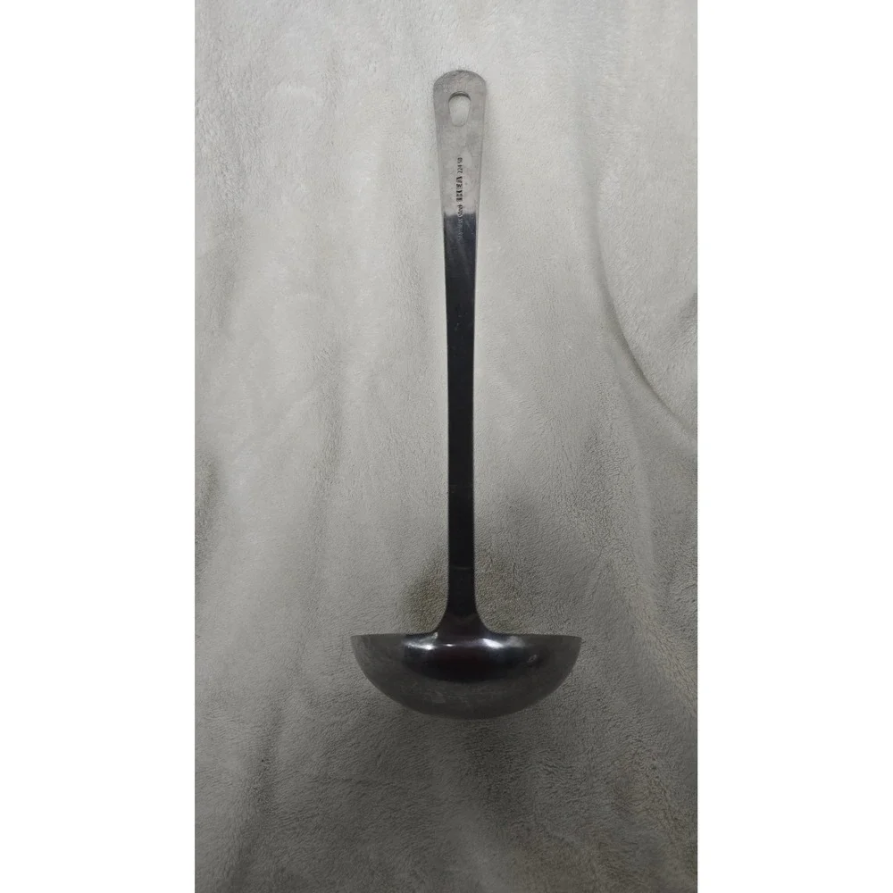 IKEA Stainless Steel Soup Ladle Silver Kitchen Serving Tool 22458